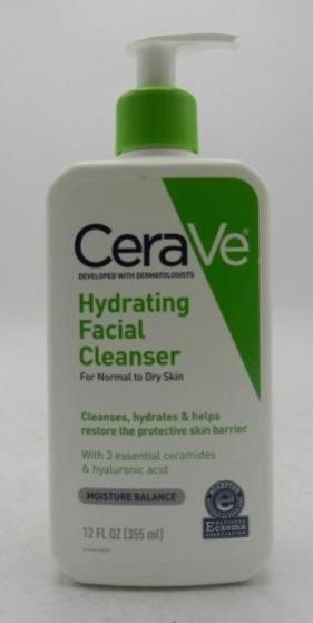 ceravered hydrating facial cleanser