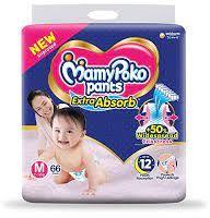 MamyPoko Extra Absorb Pant Style Diapers Medium Combo Pack- 116 Pieces
