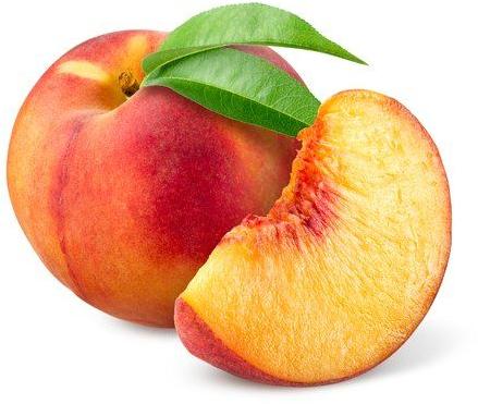 Red Organic Fresh Peach, for Human Consumption