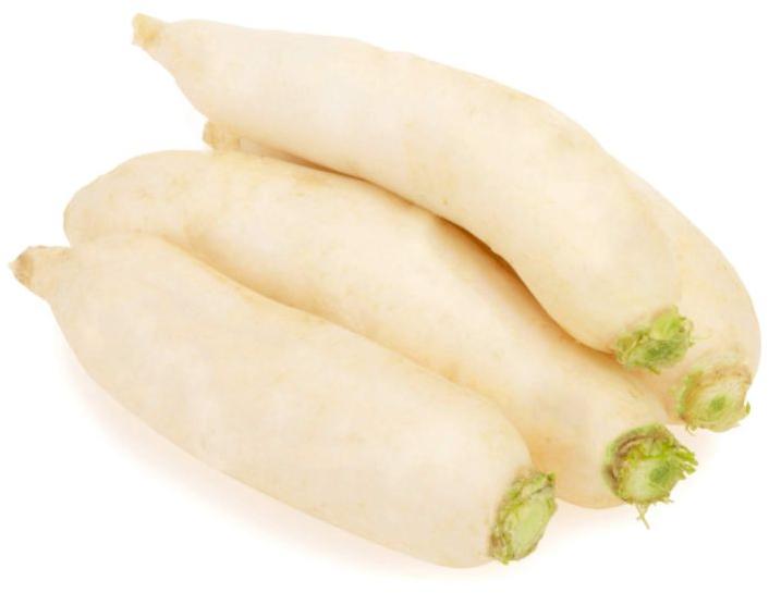 White Fresh Radish, for Cooking, Style : Natural