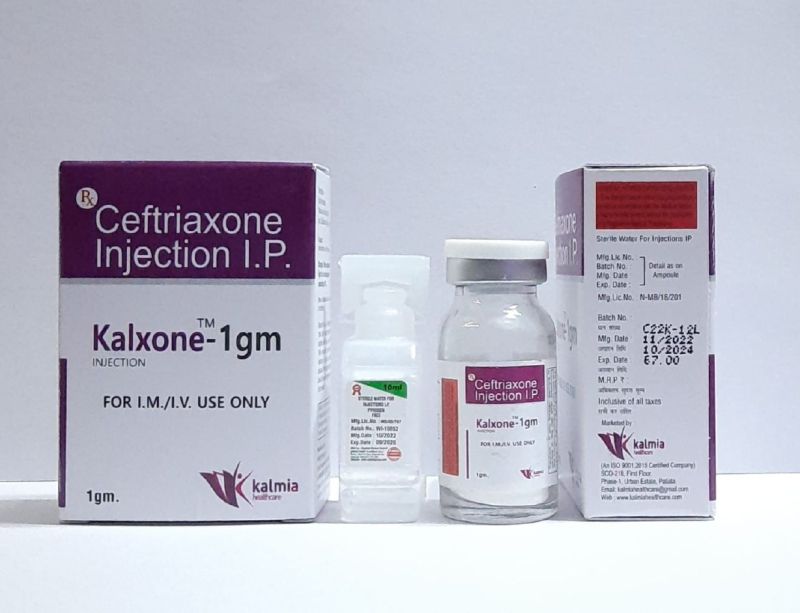 Kalxone-1 gm Injection, Medicine Type : Allopathic