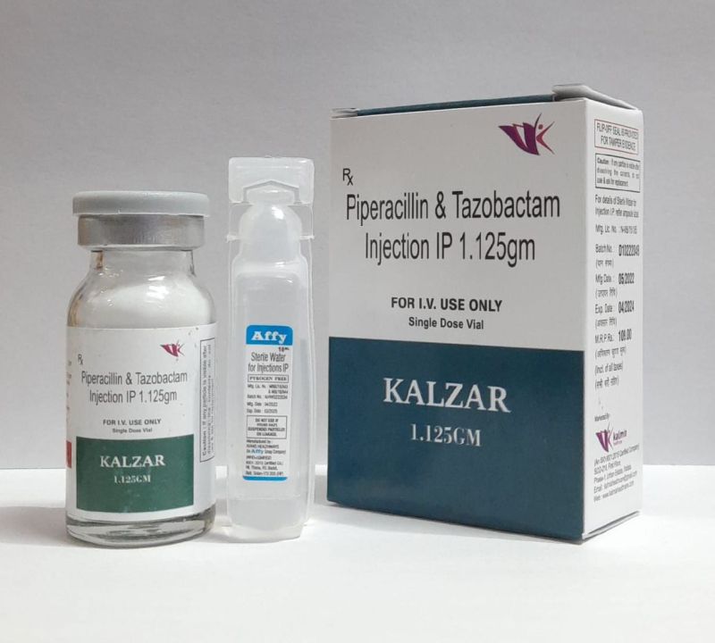 Kalzar-1.125 gm Injection, Medicine Type : Allopathic