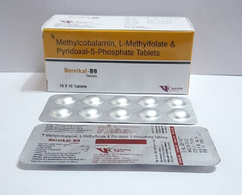 Nervikal-B9 Tablets, Color : White