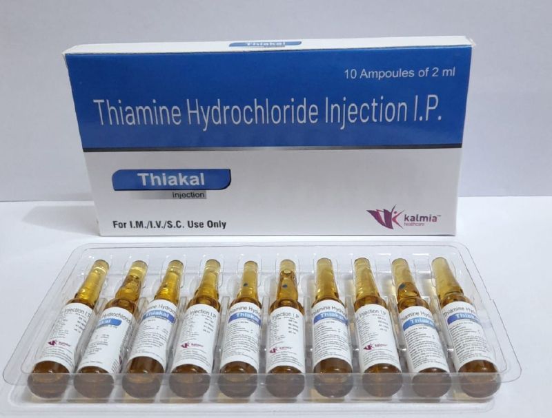 Thiakal Injection, Composition : Thiamine 100 Mg