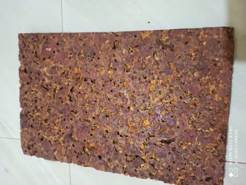 Red Rectangle Polished Laterite Pressed Tiles, for Construction