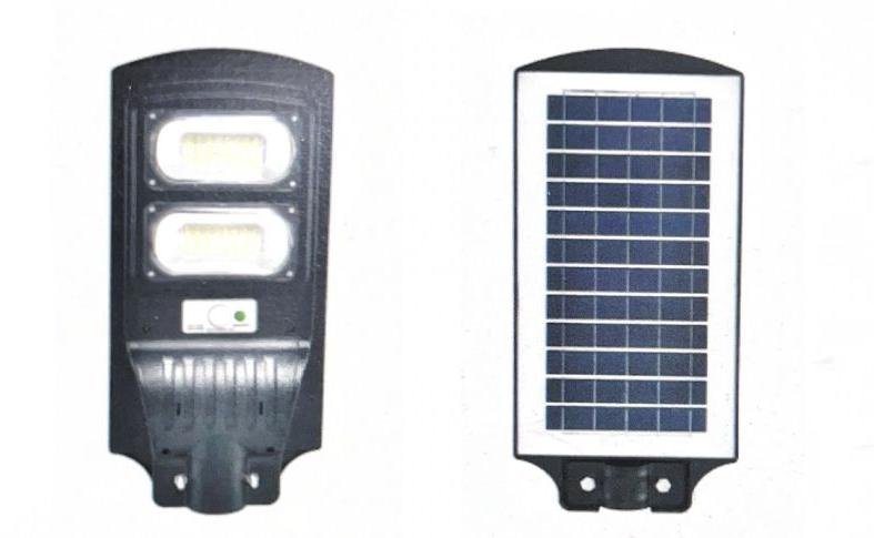 Rectangular LED Iron 100w Solar Street Light, for Road, Garden, Hotel, Voltage : 110V