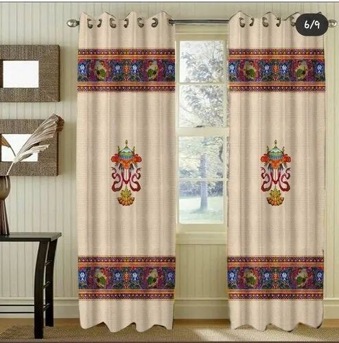 Printed Ready Made Curtain, Color : Multicolor