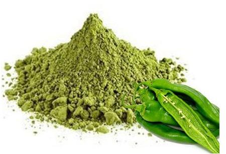 Dehydrated green chilli powder, Packaging Size : 25 Kg