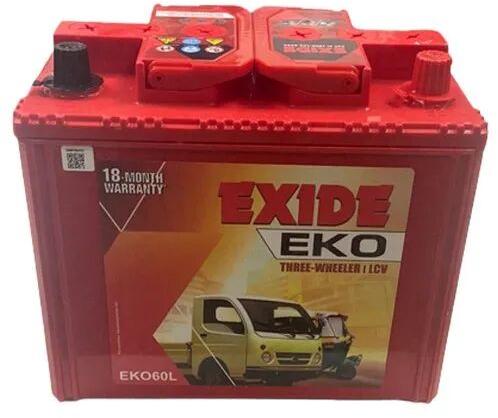 Three Wheeler Battery, Voltage : 12 V