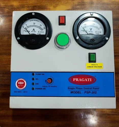 Single Phase Control Panel, Power : Electric