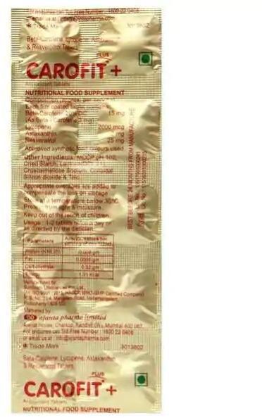 Carofit Plus Tablets