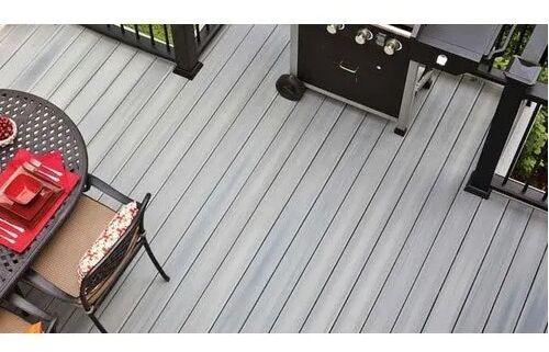 Outdoor Deck Flooring, Color : White