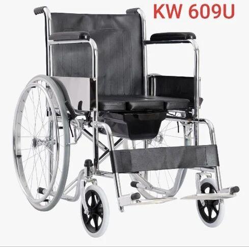 Stainless Steel Wheelchair, Weight Capacity : 351 to 450 Lbs.