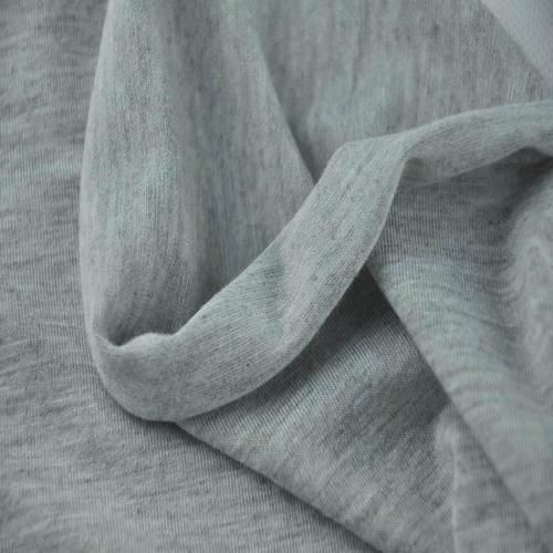 Grey Viscose Spandex Fabric, for Garments, Pattern : Plain