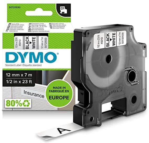 Dymo Label Printer Tape, Type : Adhesive