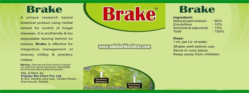 Brake Fungicide