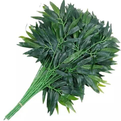 Polyester Artificial Bamboo Leaves, Occasion : decoration