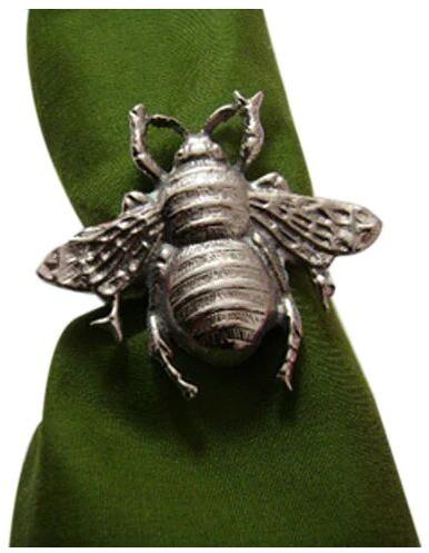 Brass Bee Napkin Ring
