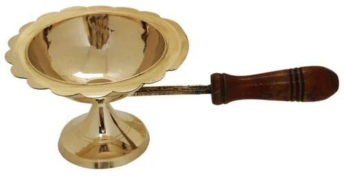 Brass Dhoop Stand, Size : 9 inch
