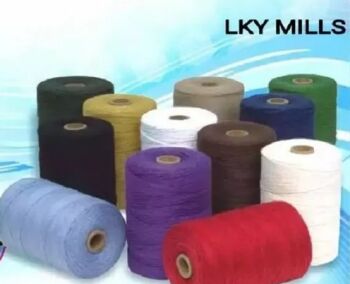 Dyed Acrylic Blended Yarn, Packaging Type : HDPE Bags