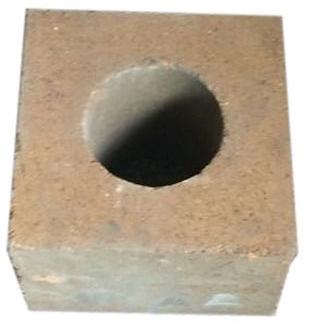 Brown Square Burner Blocks, for Industrial Furnace, Feature : Crack Proof, Strength