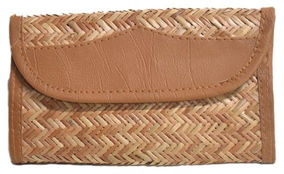 Polished Bamboo Hand Purse, Size : Standard