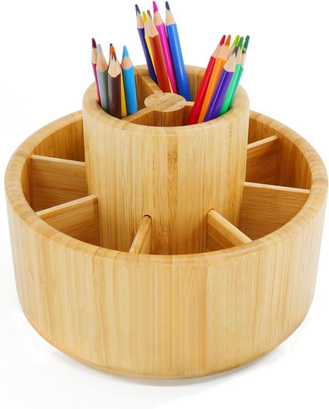 Bamboo Pencil Holder