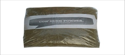 cow dung powder