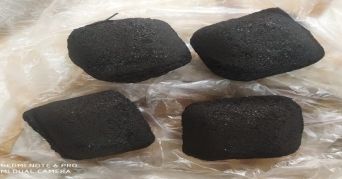 Pillow Coconut Shell Charcoal Briquettes