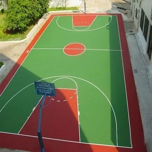 Unique Sports Synthetic Basketball Court Flooring