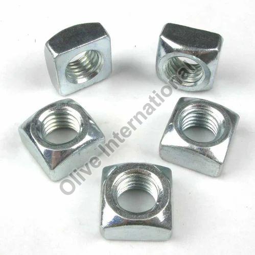 Polished Ss Square Nut, Size : Customize