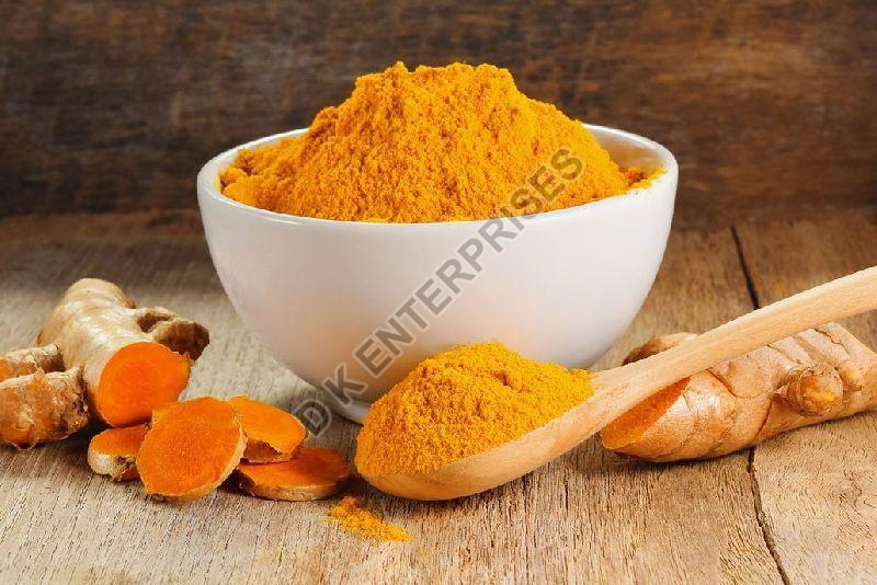 Yellow Organic Turmeric Powder, for Cooking Medicine, Packaging Type : Plastic Packet