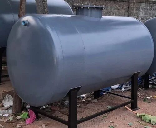 Horizontal Diesel Storage Tank, Color : Navy Blue