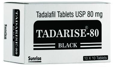 Tadarise Black 80mg Tablets