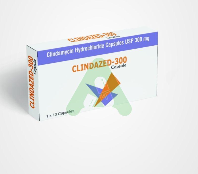 Clindazed 300mg Capsules, for Hospital, Clinical, Grade Standard : Medicine Grade