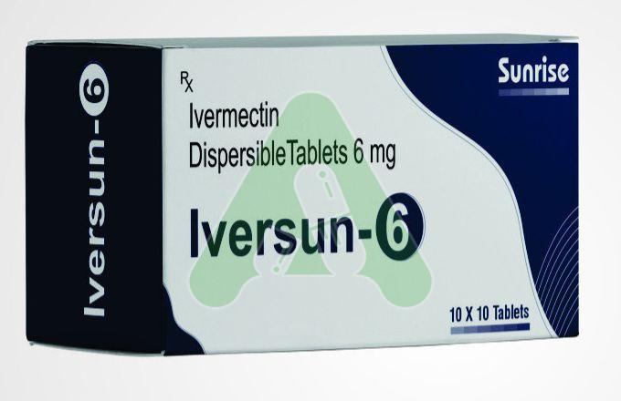 Iversun 6mg Tablets, for Home, Hospital, Clinic, Grade Standard : Pharma