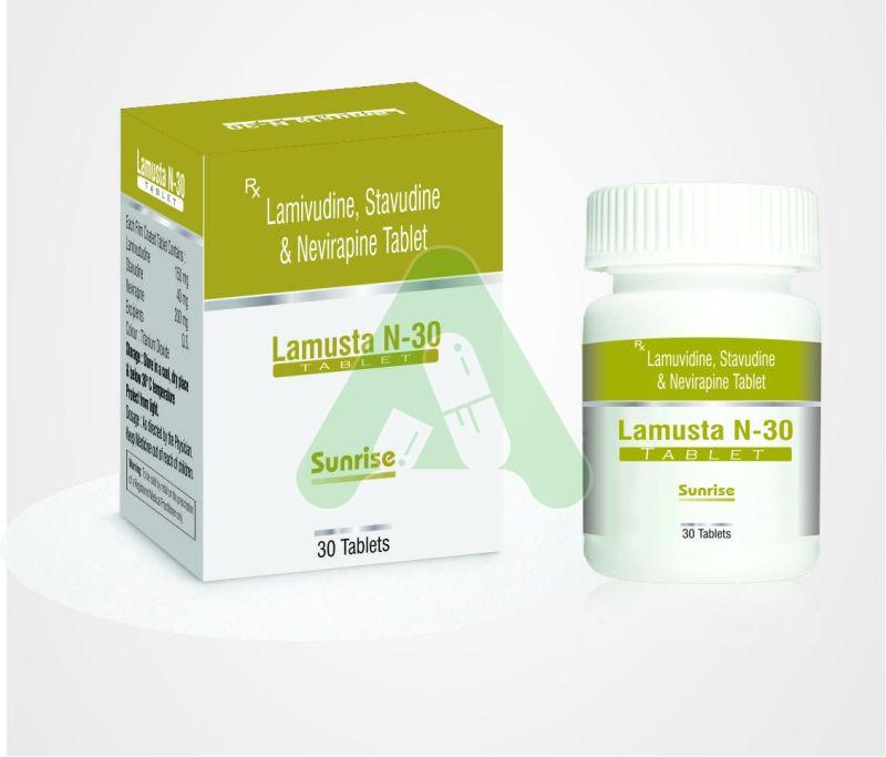 Lamusta-N 30 Tablets, for Home, Hospital, Clinic, Grade Standard : Pharma