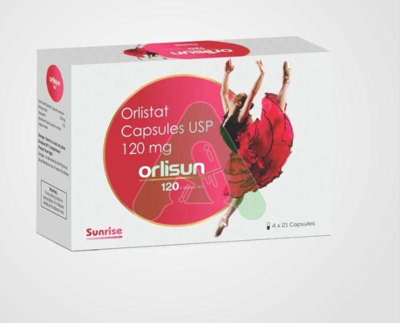 Orlisun 120mg Capsules, For Hospital, Clinical, Personal, Grade Standard : Medicine Grade