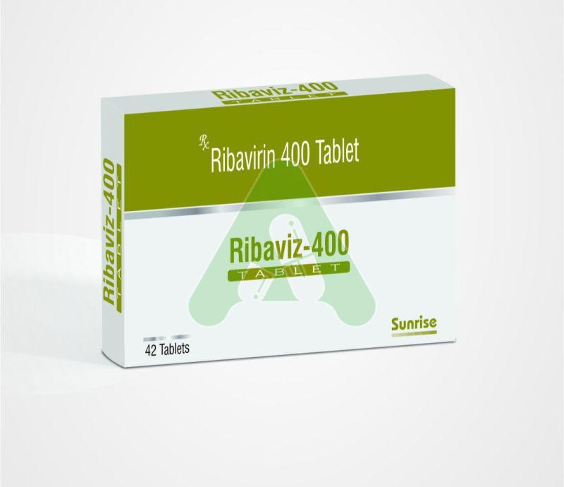 Ribaviz 400mg Tablets, for Home, Hospital, Clinic, Grade Standard : Pharma