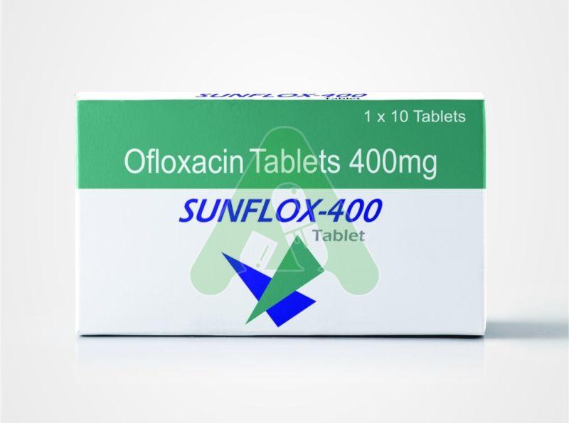 Sunflox 400mg Tablets, for Home, Hospital, Clinic, Grade Standard : Pharma