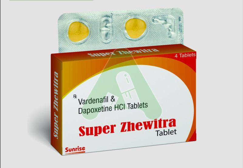 Super Zhewitra Tablets, Type Of Medicines : Allopathic