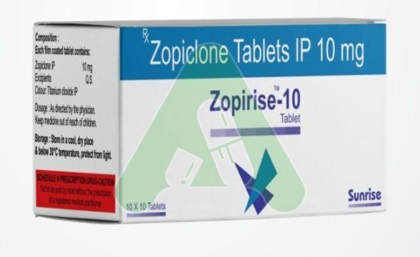 Zopirise 10mg Tablets, for Home, Hospital, Clinic, Grade Standard : Pharma
