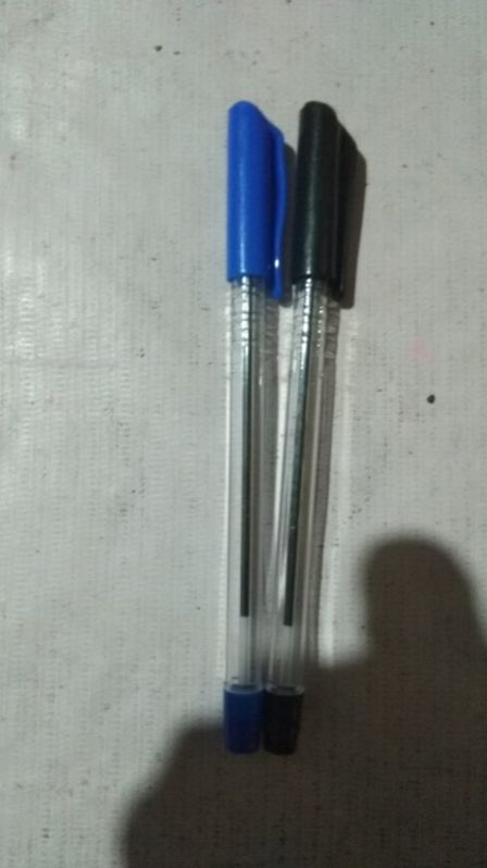 Blue Round Ball Refills Point Pen, for Writing, Style : Comomon