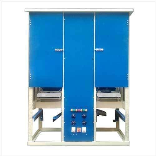 Fully Automatic Double Die Dona Machine, for Cutting, Color : Blue