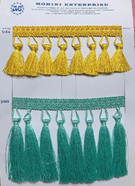 Golden Zari Lace, for Garments, Feature : Attractive Designs, Easily Washable, Embroidered