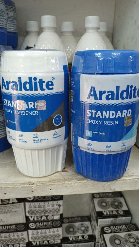 Liquid Araldite Standard Epoxy Resin, For Adhesives, Packaging Type : Jar