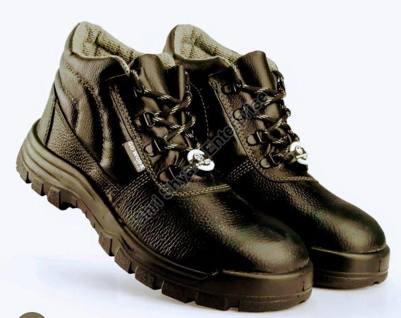 leather safety shoes