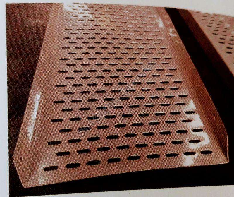 Coated Mild Steel Perforated Tray