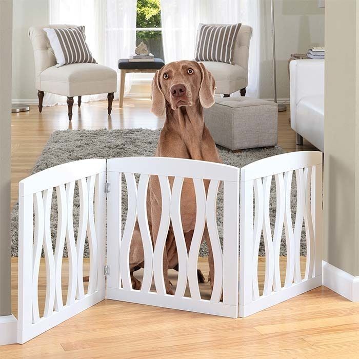 24x72 inch Rectangular wooden pet gate barrier, for Outside The House, School, home, Style : Modern