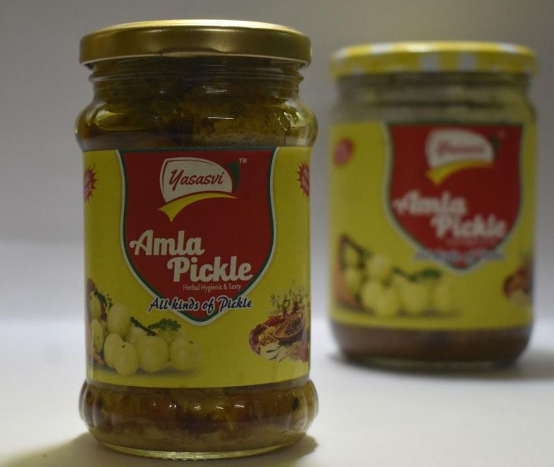Amla Pickle, Packaging Type : Glass Jar